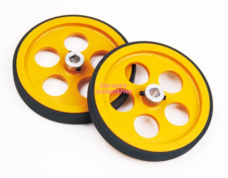 

[BELLA] Wheel support meter wheel wheel circumference of 300 hole 6mm encoder --10pcs/lot