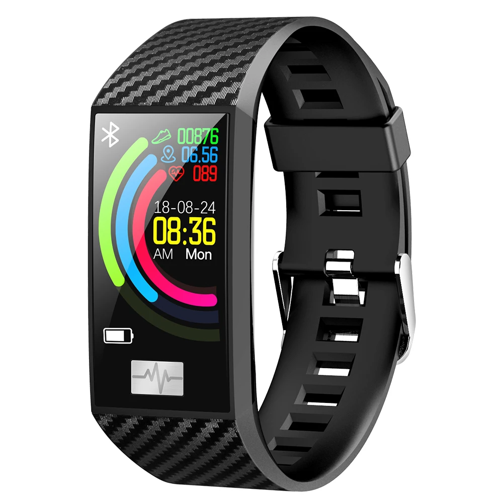 

DT58 Smart Bracelet Big Screen Activity Fitness Tracker ECG Band Heart Rate Blood Pressure Monitor Watch Sports Smart Wristband
