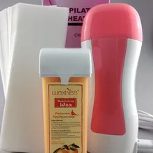 Waxkiss воск 100 г высокое качество удаления волос машина 110 В/22-240 В восковые полоски для депиляции* 30 бритья воск набор нагревателей