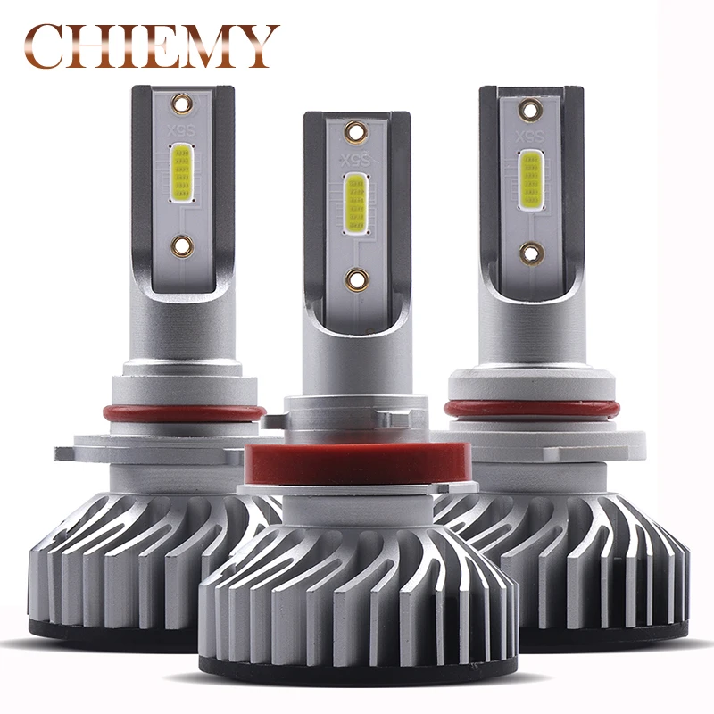 

Mini H11 H4 H7 Auto LED Bulbs 6500K CANBUS Car Headlight Fog Lights 9006 9005 HB3 HB4 9012 12V White 10000lm/set Auto Headlamp