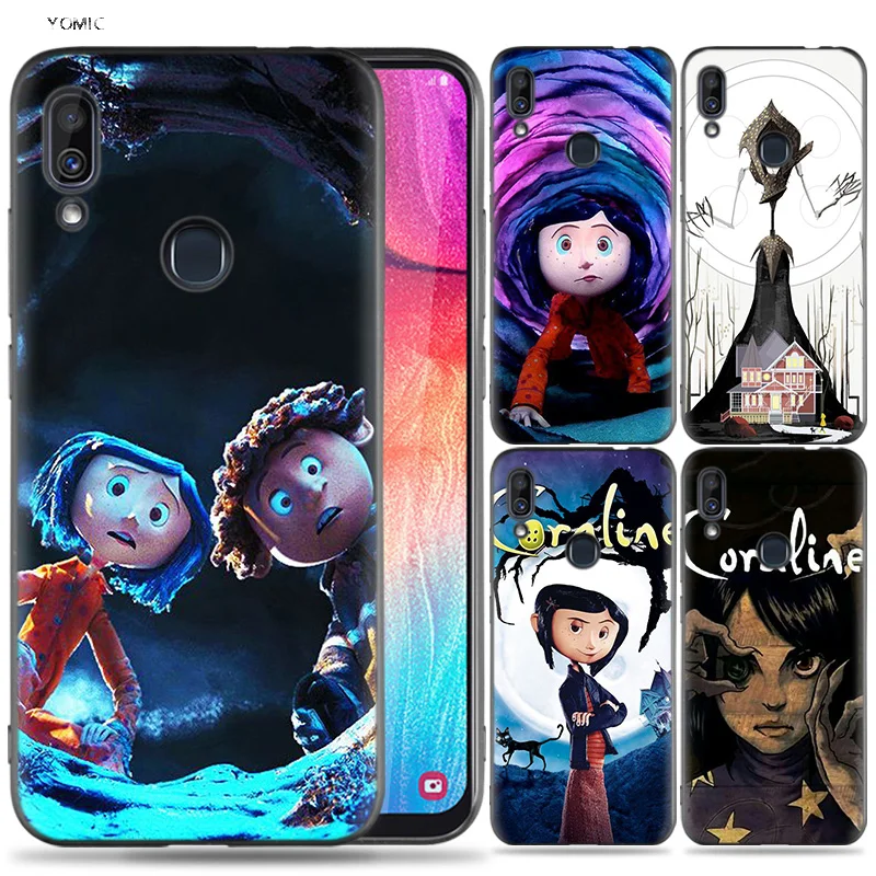 

Silicone Case for Samsung Galaxy A30 A50 A10 A20 A60 A40 M10 M20 M30 A6 A8 J4 J6 J8 Plus A7 A9 2018 Coraline