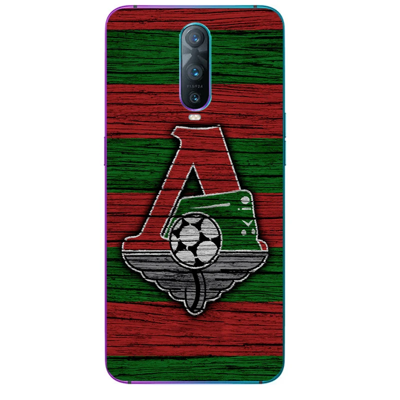 

FC Lokomotiv Moscow Football Club Logo Painting Case For Oppo A9 R11 R11s Plus R15 R17 F11 Pro Reno 10x Zoom Phone Printed Cover