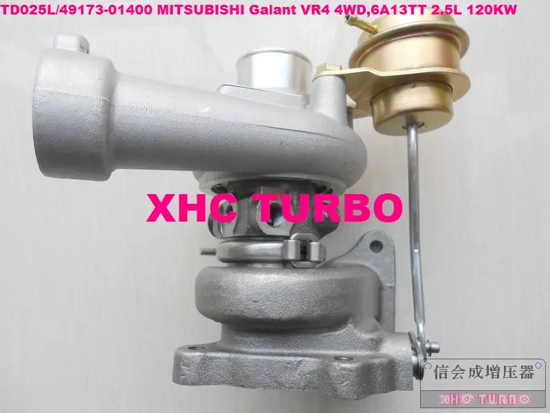 TD025L 49173-01400 турбокомпрессор турбо для Mitsubishi Galant VR4 4WD 6A13TT 2.5L 120KW