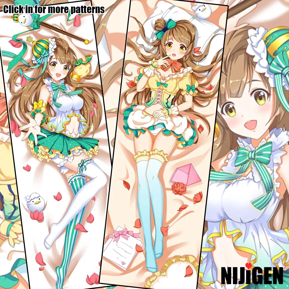 Lovelive 南ことりセクシーな 18r かわいいアニメ抱き装飾枕ケース Lovelive 南ことりセクシーな 18r かわいいアニメ抱き装飾枕ケース
