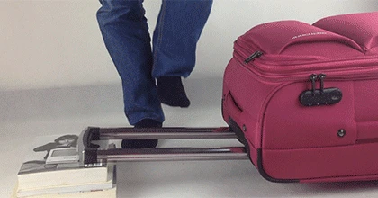 ZYJ Fabric Business Travel Airplane Rolling Luggages Men Women Suitcase Clothing Carry On Trolley Soft Luggage (26)