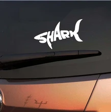 1PCS14 8cm SHARK car font b stickers b font cool letter automobile modeling car decoration FREE