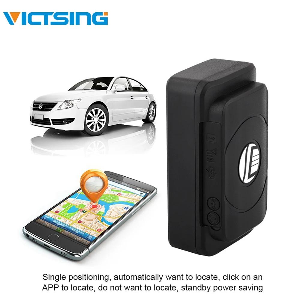 

VicTsing 4400mAh Car Tracker Wireless GPS Positioning Magnetic Intensity Mini GPS Car Tracker Motorcycle Anti-theft Waterproof
