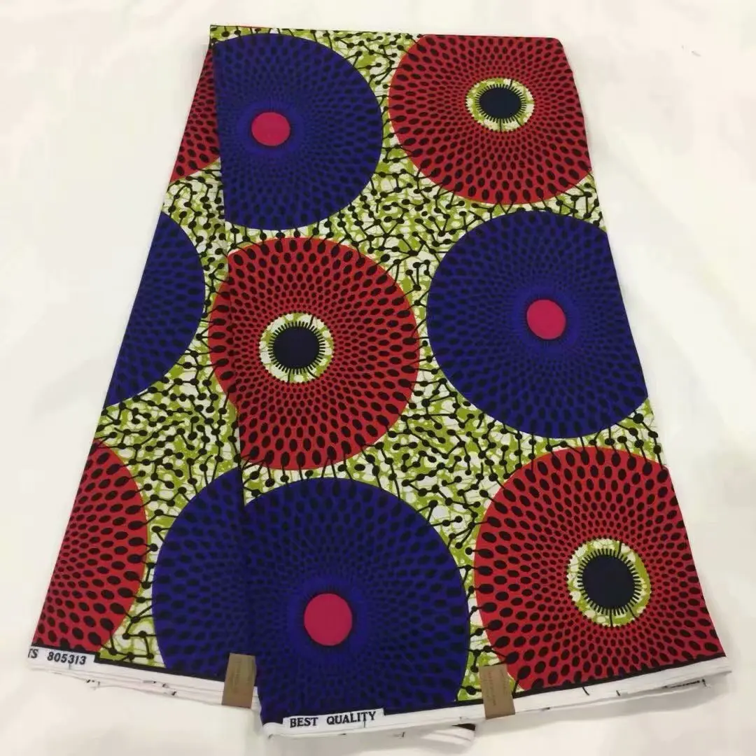 LIULANZHI 100 Cotton printed wax Ankara fabric 2017 high quality African real in stock 6 yards/lot 8J | Дом и сад