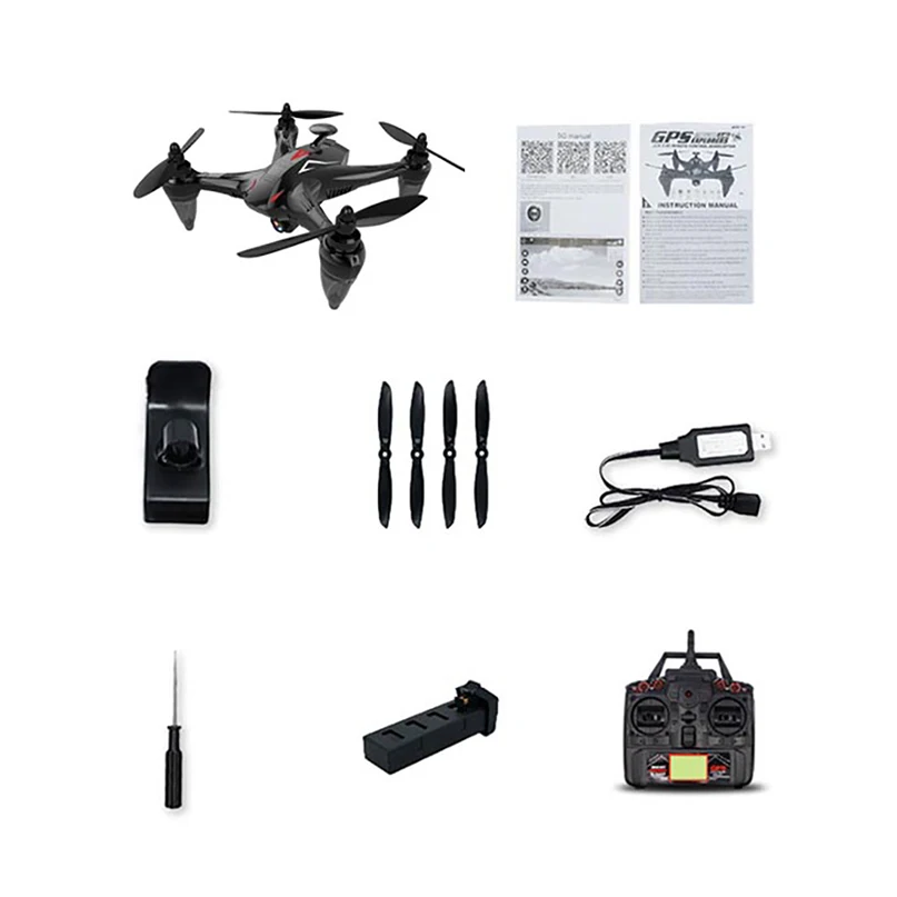 Global Drone GW198 5G WiFi FPV Бесщеточный Радиоуправляемый квадрокоптер gps Дрон Hover дроны следуем за мной Дрон с HD камерой