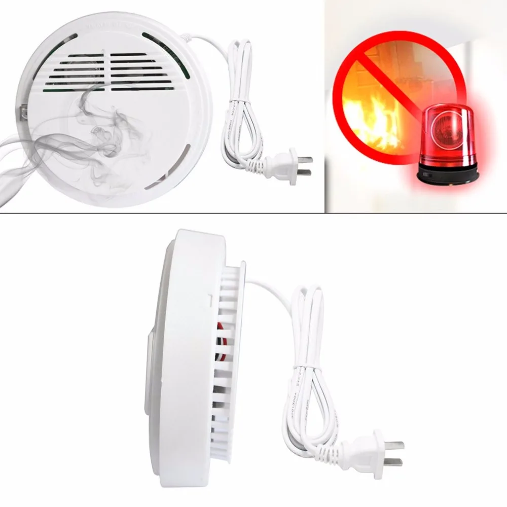

Ceiling Mounted Combustible Gas Detector Network Sound-light Alarm Smoke Detector 433MHZ Wireless Fire Protection Alarm System