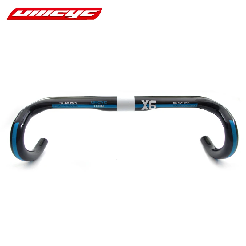 Ullicyc Full Carbon Fiber Road Bicycle Handlebar Highway Handle Bars Carbon Road Handlebar UD Glossy Bike