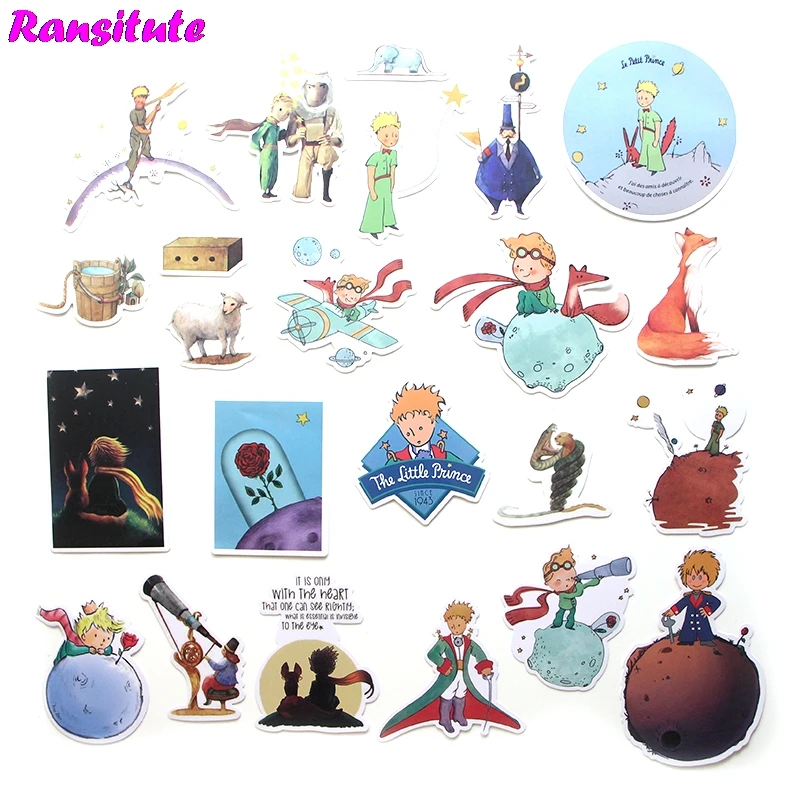 R262 23 шт./компл. Le Petit Prince аниме мультфильм стикер DIY багаж ноутбук скейтборд