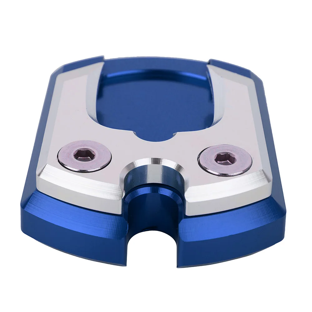  For Yamaha Xmax 125 250 300 all years Foot Side Stand Bike Kickstand Enlarge Plate Extension Pad Al