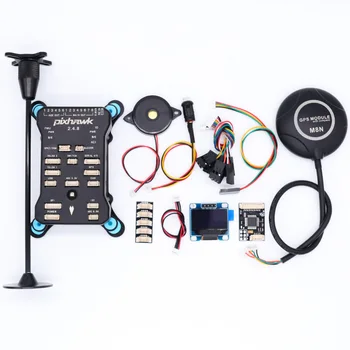 

Pixhawk PX4 PIX 2.4.8 32 Bit Flight Controller w/ 4G SD Safety Switch Buzzer M8NGPS+PPM+I2C+gps stand+shock Absorber+card reader