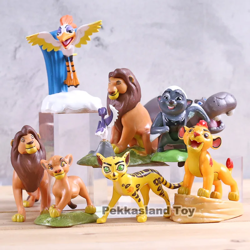 

The Lion King Simba Mufasa Pumbaa Zazu Nala Figures Figurines Dolls Kids Toys Gifts for Children Boys 8pcs/set