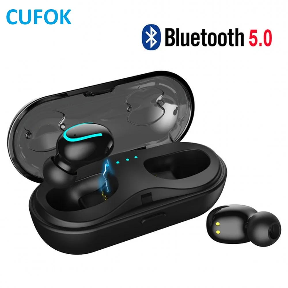 

Bluetooth Earphone True Wireless Earbuds Mini TWS Blutooth 5.0 Earphones Handsfree Headset For Apple iPhone Samsung Xiaomi Phone
