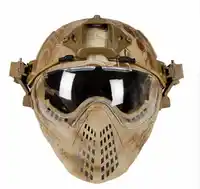 Tactical helmet with Mask Military Airsoft Army WarGame Motorcycle Cycling Hunting Riding Outdoor Activities
