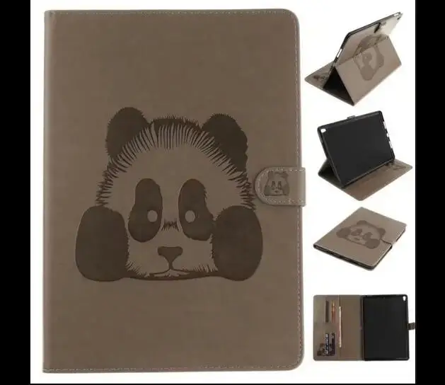 Чехлы для ipad Air 3 10,5 TX Bear Painted Panda Флип PU Кожаные чехлы для ipad Pro 10," бумажник полная защита чехол+ ручка