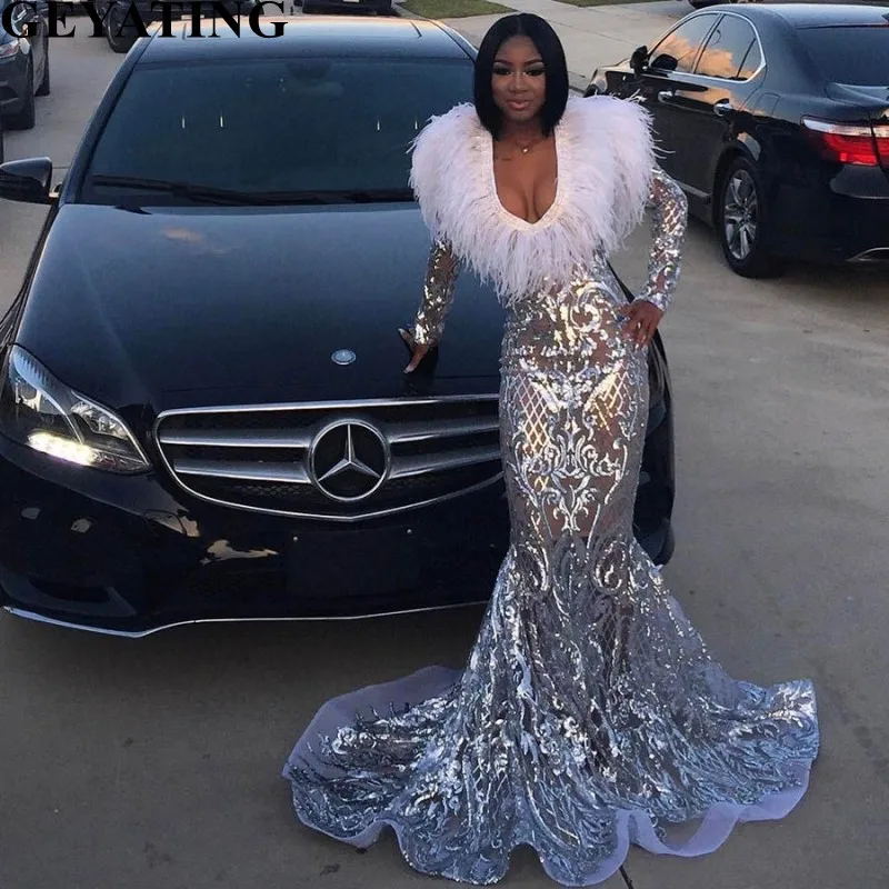 black and silver prom