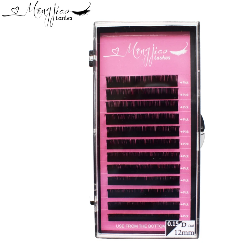 

Silk Volume Eyelash extension C/D Curl Handmade Eye Lashes Individual Natural long Eyelashes With Free Shipping