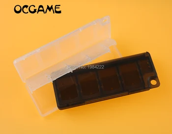 

OCGAME 5pcs/lot 10 in1 Black And White Game Memory Card Holder Storage Case Box For Psvita 1000/2000 PSV