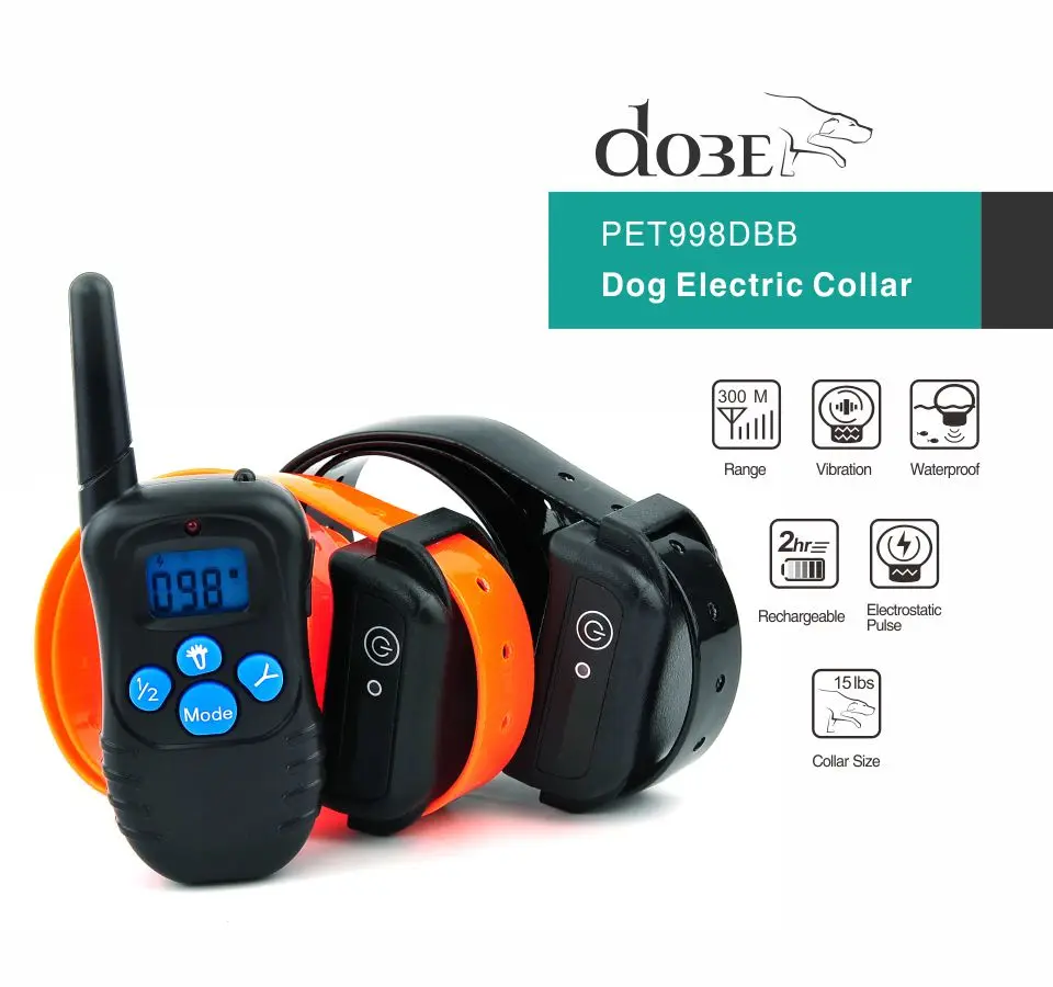 1st Shock Dog Collar PET998DBB