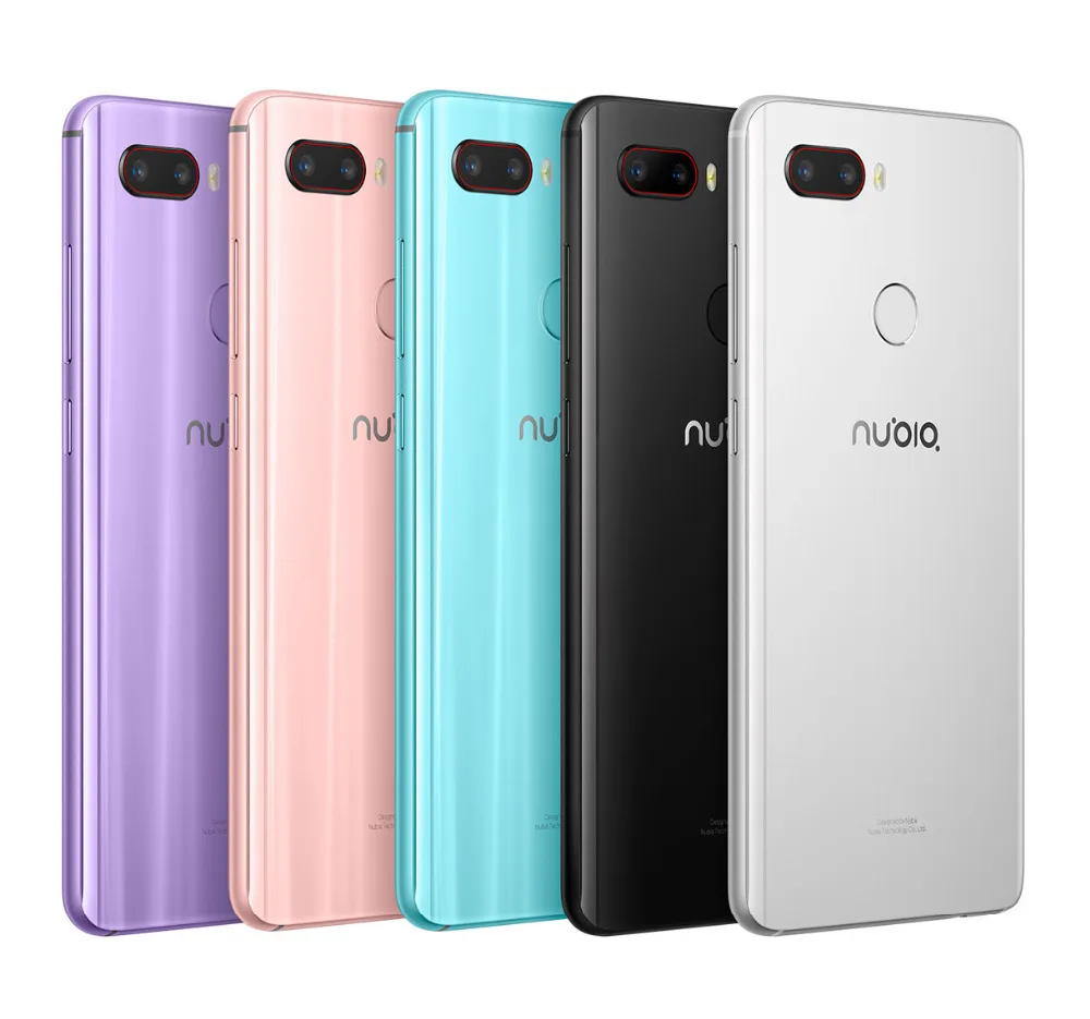 ZTE Nubia Z18 mini Android 8.1.0 6G RAM 64 ROM Mobile Phone Snapdrogon 660 AIE 5.7Inch Full Screen Fingerprint 4GLTE Smartphone