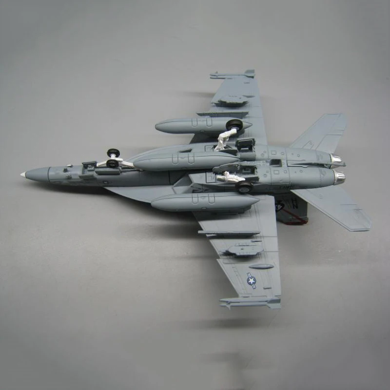 1/100 масштаб США Hornet F-18 F/A-18 Boeing военная ракета бомбера модель игрушечный боец армейская воздушная сила литой металлический самолет модель