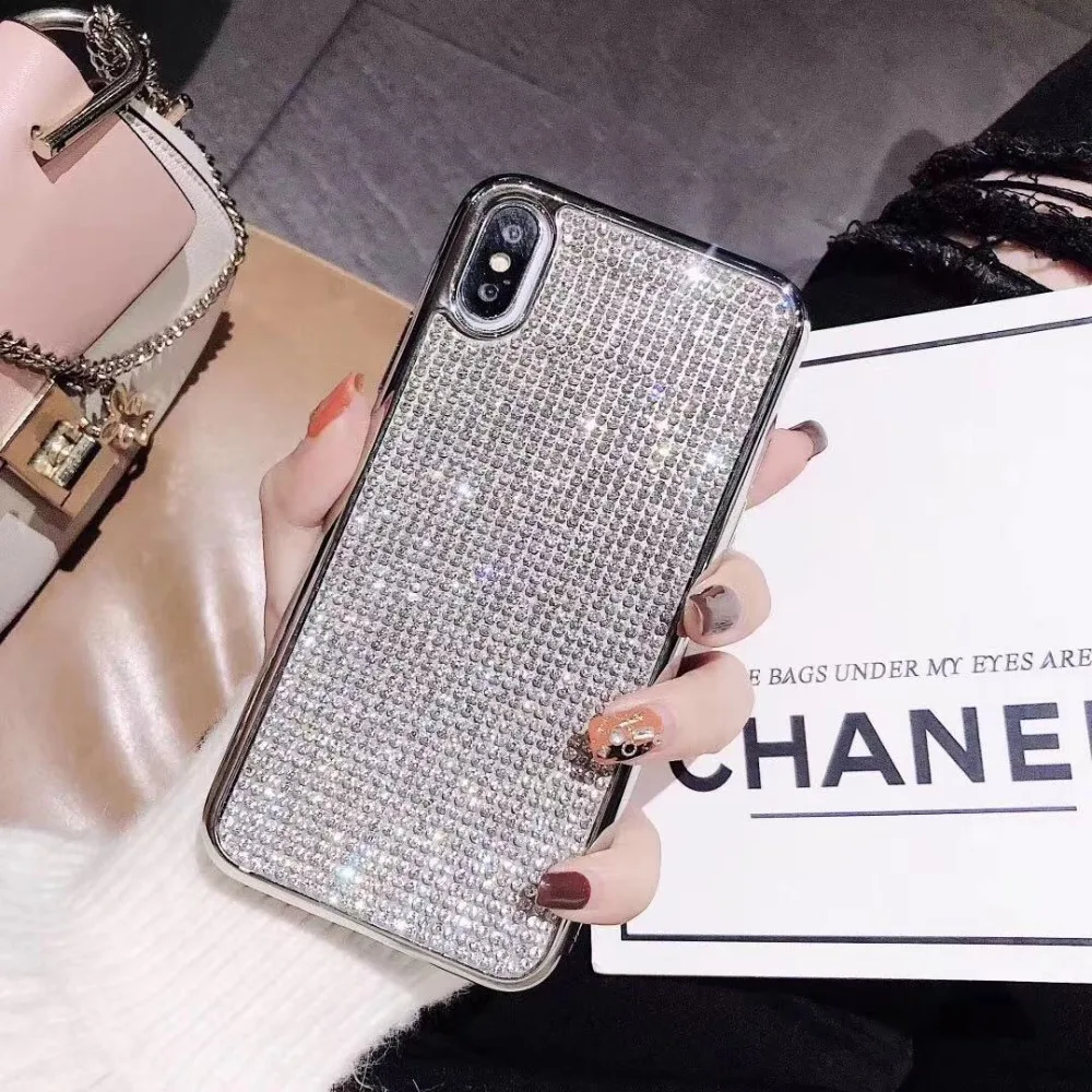

Diamonds case Phone Case for iPhone X CaseXS XR XS Max High end Phone Case Cover