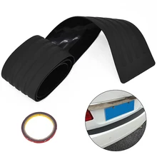 Black Crash Proof Rubber Strip For Car Trunk Rubber Cover Guard Molding Trim