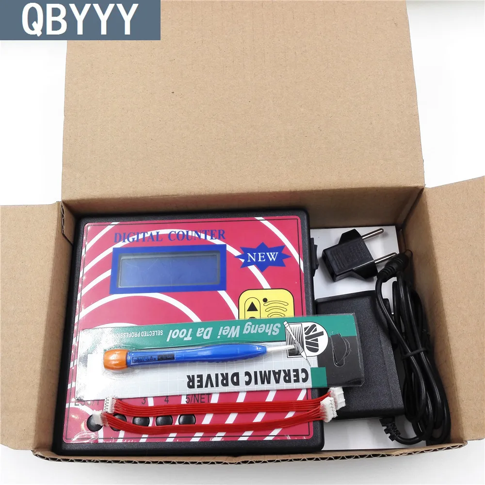 Цифровой счетчик частоты QBYYY фиксированный/вращающийся автоматический