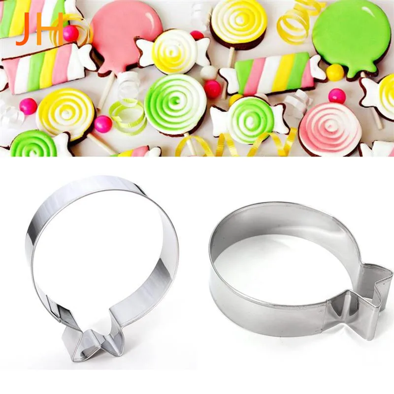 

1pcs Creative stainless steel biscuit, mould, balloon, Valentine's Day gift, Christmas decoration ball, cutting die, baking tool