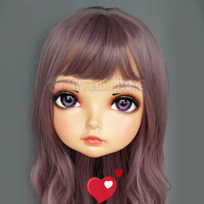 kigurumi bjd máscara cosplay anime japonês papel