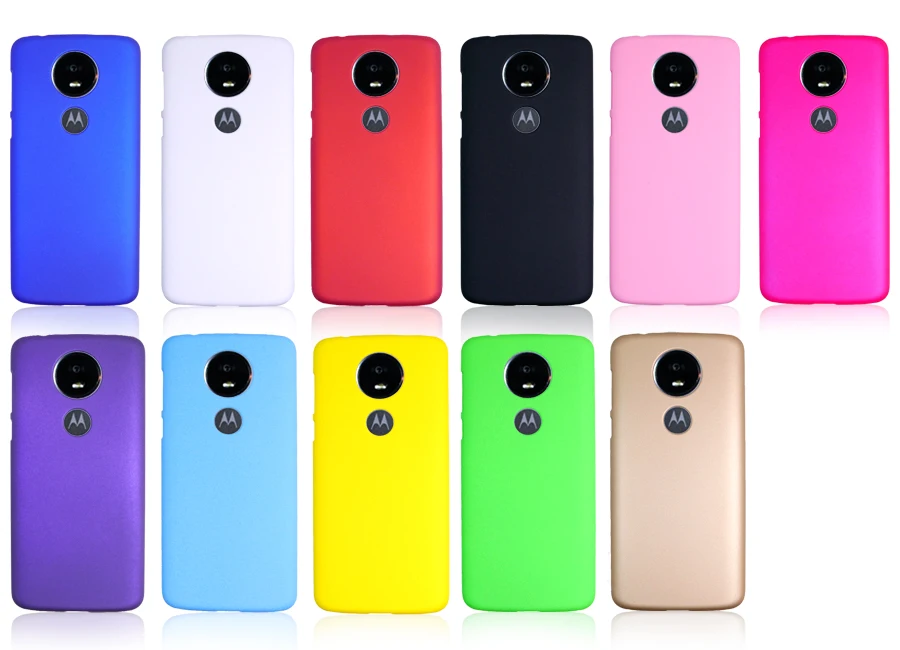 Phone Case sFor Fundas Motorola Moto E5 Plus case For Coque Candy Color Hard plastic PC cover phone cases | Мобильные телефоны и