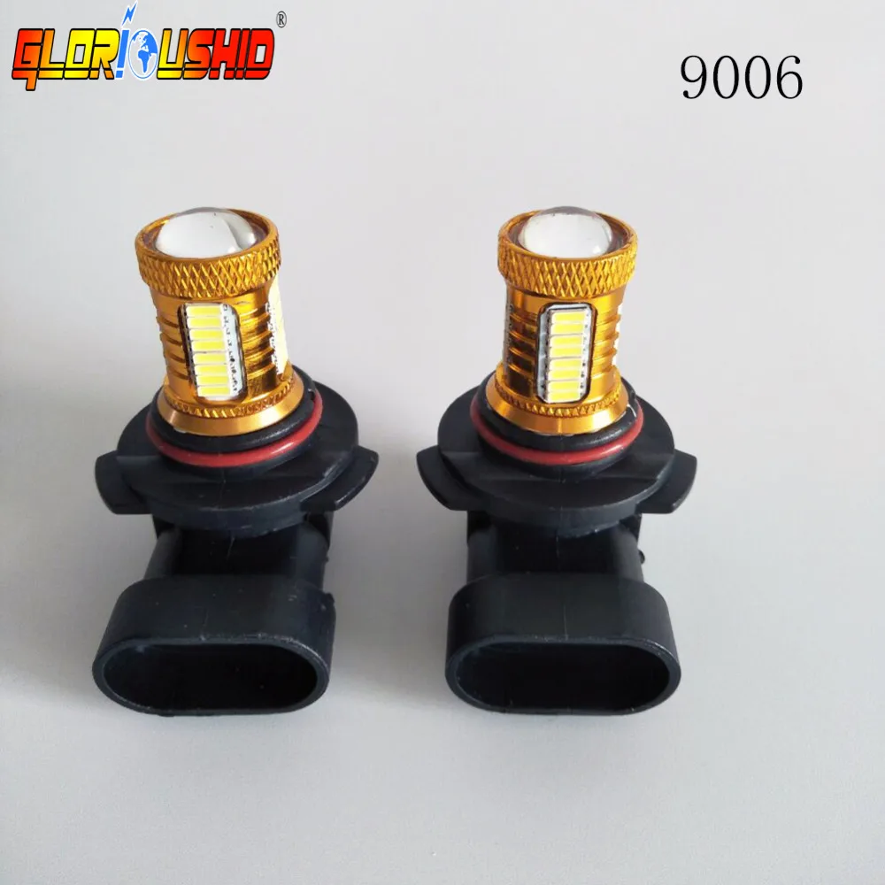 

2pcs 9006 HB4 Car Led Fog Light 6000K 800LM 4014 32SMD Lamp Auto Driving Bulbs