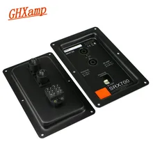 2 шт Металл 200mmm* 123 мм сценический динамик распределительная коробка двойной 4 ядра XLR разъемы громкий динамик аксессуары с функцией переключения