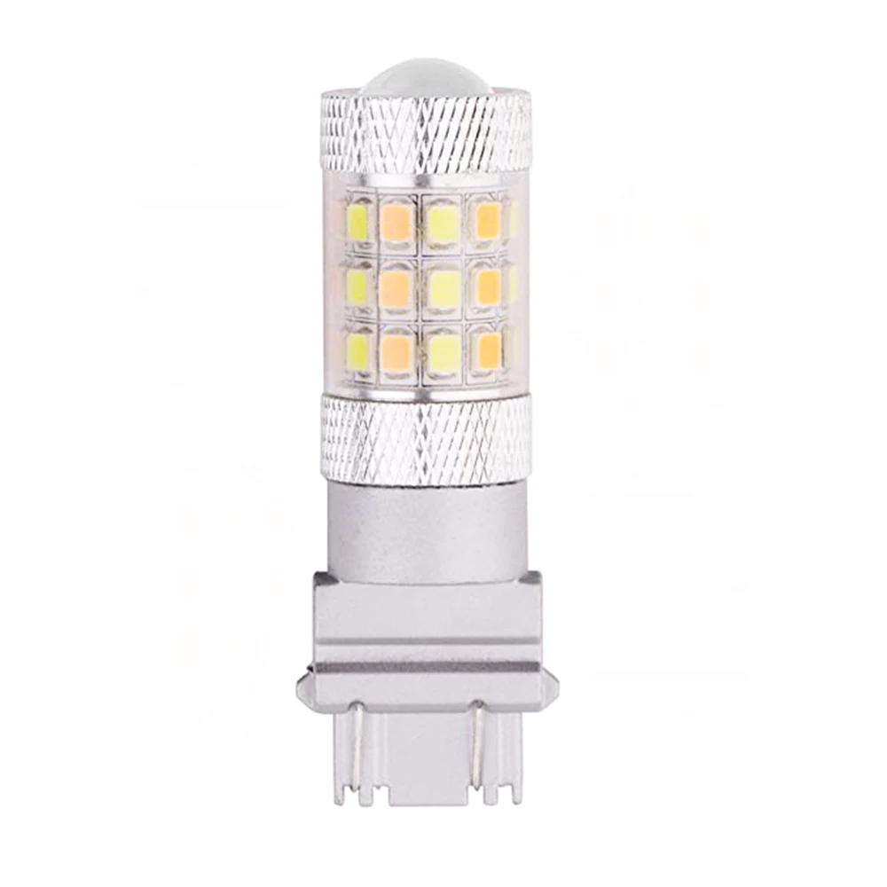 YSY двойной цвет 1157 Bay15d P21/5 Вт 3517 7443 8 Автомобильный светодиодный DRL стоп сигнал для