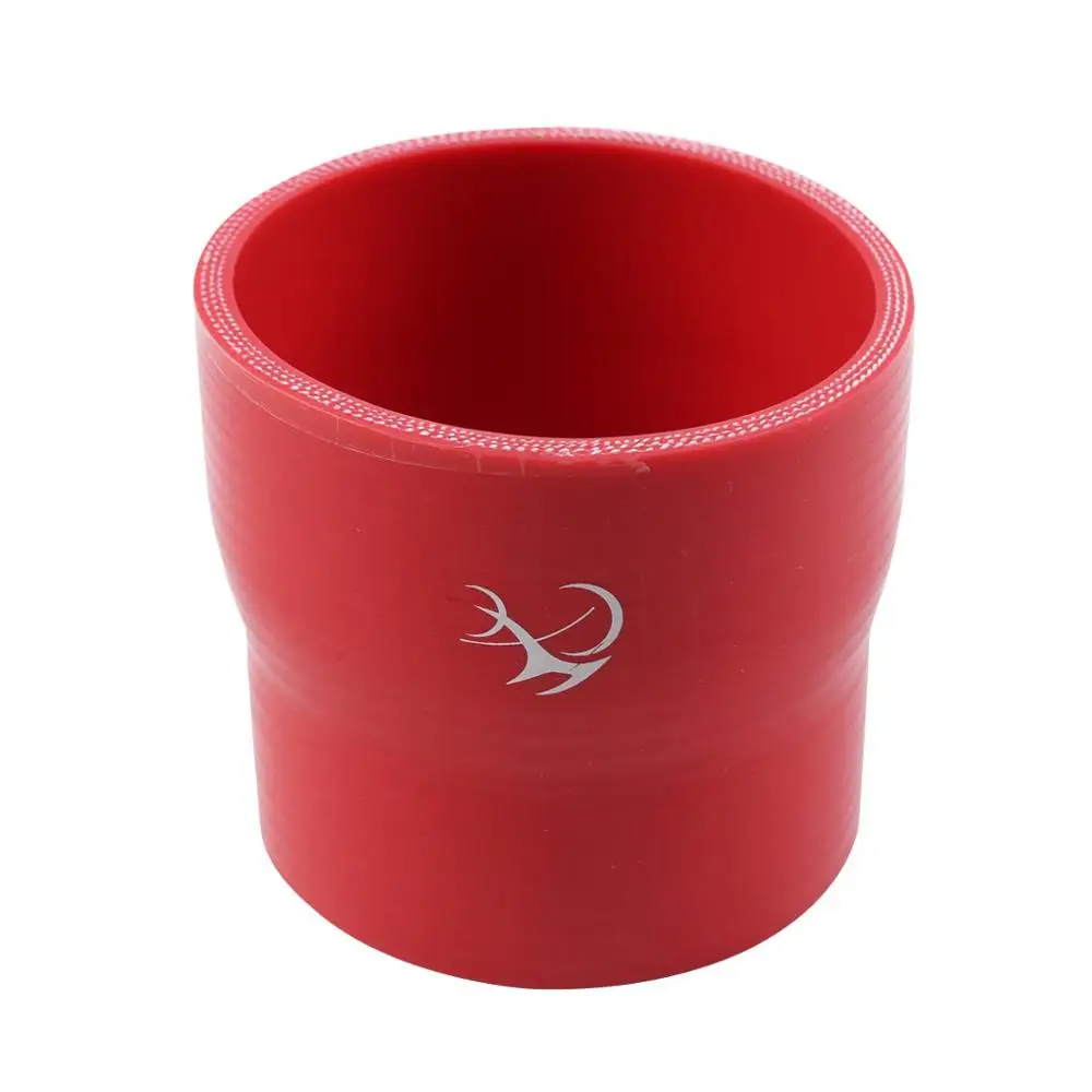 

2.75" to 3" 70mm - 76mm 3-Ply Silicone Straight Reducer Turbo Pipe Hose Red/Blue