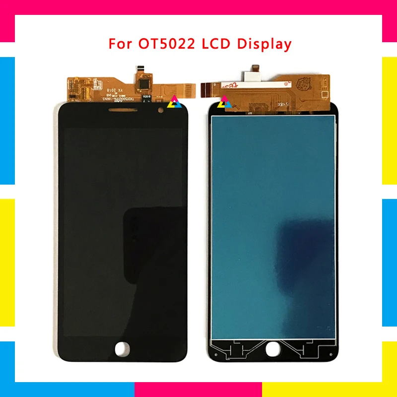 

5pcs LCD Display Screen With Touch Screen Digitizer Assembly For Alcatel One Touch Pop Star 3G OT5022 5022X 5022D Replacement