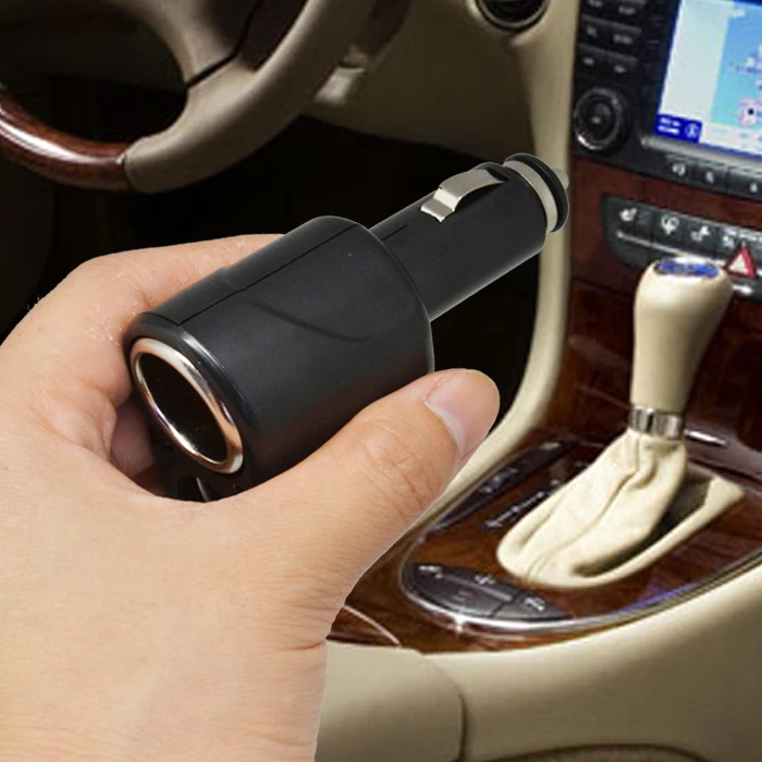 Two points two 12V cigarette lighter car charger socket powe