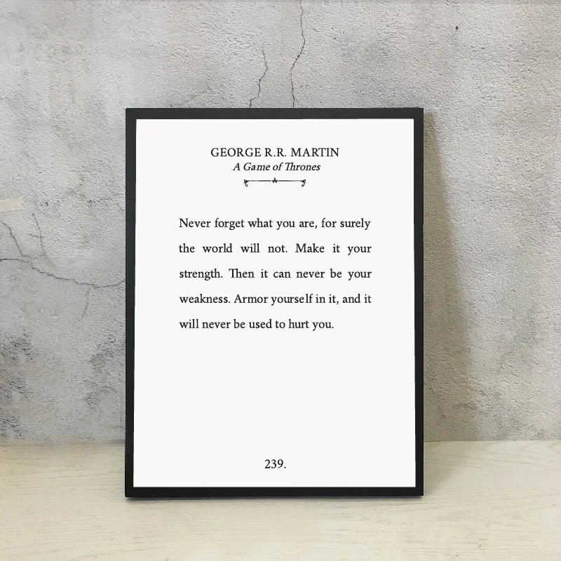A Game of Thrones Wall Art Prints Home decor