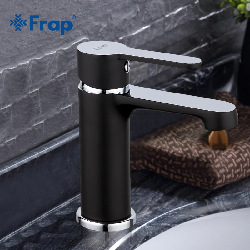 

Frap Mixer Faucets Home Bathroom Faucet Basin Mixer Tap Cold-Hot Water Taps Multi-color Robinet Torneiras Spray Painting F1041
