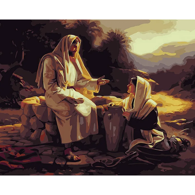 6 Style Famous Religion Oil Painting Jesus Christ - 4050cm ...