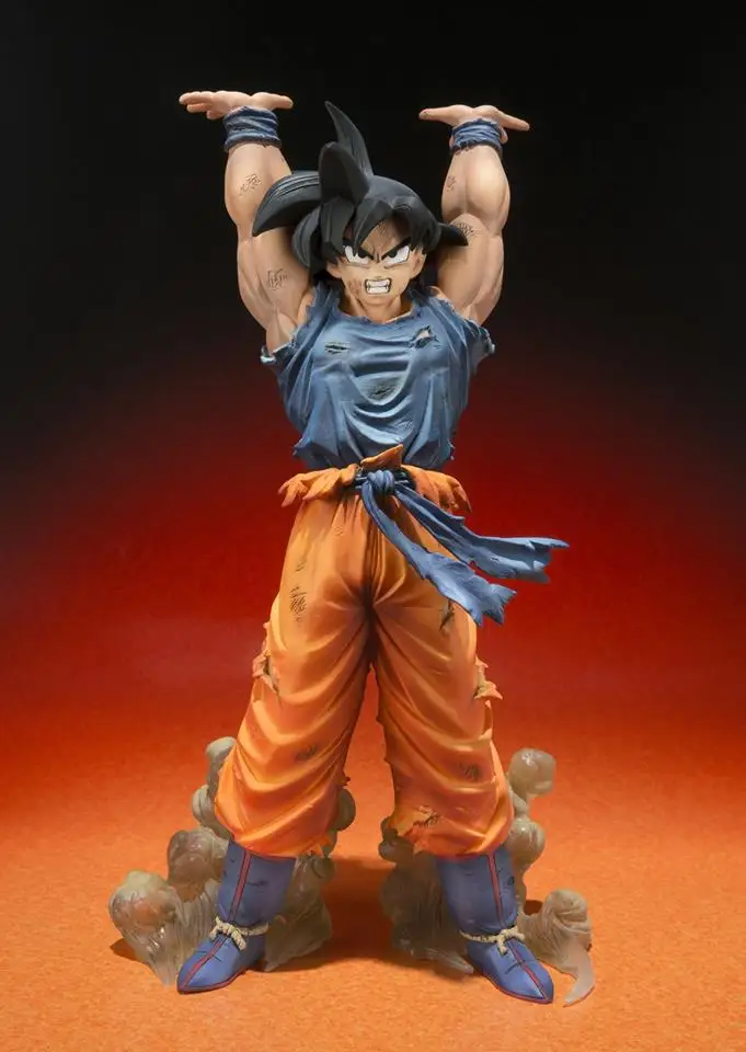 

Zero Dragon Ball Z Super Saiyan The SON GOKU Genki damaSpirit Bomb PVC Action Figure Collection Model Toy