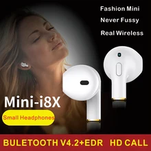 Mini i8x Bluetooth Headse Music Earbud Wireless Sport Earphone Handsfree With Microphone For iPhone Samsung huawei xiaomi