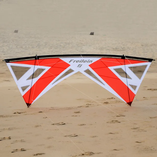 Best price at $220 Cheap New Quad Line Stunt Kite For Sale Sport Stunt Kite Flying With 25m Flying Line And Stunt Kite Handles