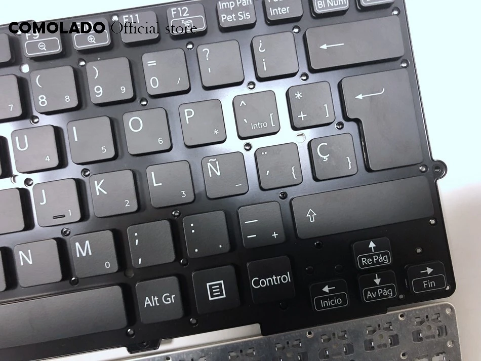SP SPAIAN Keyboard For SONY black SVS13 SVS1311 SVS131 SVS13118 SVS13128 laptop keyboard Without Frame&backlit Sp Layout -2