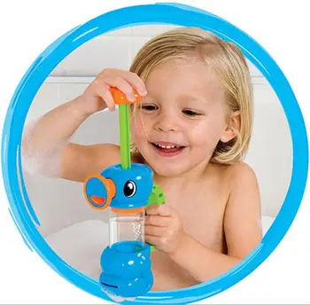 

Toys for Children/Kids Baby Shower Bath Bathtub Bathroom Swimming Pool Hippocampus Spray Water Pump Beach Toys Education Cherryb