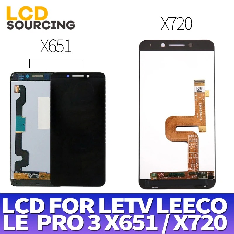 

5.5" For Letv LeEco Le Pro 3 X651 LCD Display Touch Screen For Le Pro 3 X720 Display Replace Digitizer Assembly X727