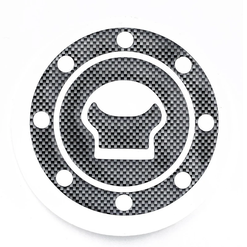 

New Cover Sticker Carbon Fuel / Gas Cap Cover Pad Sticker for SUZUKI GSXR 600 750 1300 SV 1000 GSFT 1200 Bandit Black